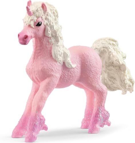 schleich BAYALA | Poulain Licorne Fleuri 70832 | Figurines fantastiques et détaillées | Cadeau pour Filles et garçons | Figurines Magiques à Collectionner...
