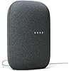 Google Audio Bluetooth Speaker – Wireless Music Streaming, Powerful Sound, Assistant Built-in, Wi-Fi and Bluetooth Connectivity, Smart Home Control, Stereo Pairing (Charcoal)