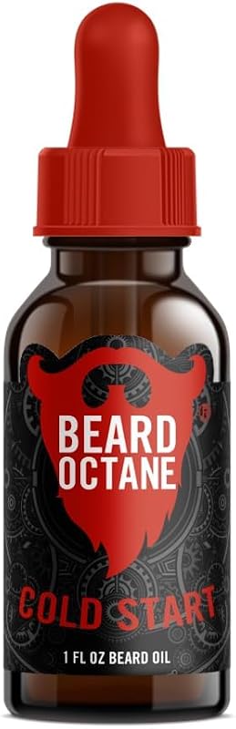 Óleo para Barba Beard Octane Cold Start com Hortelã-pimenta, Melaleuca, Eucalipto, Argan e Jojoba – 28 g