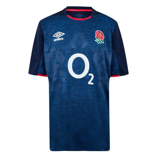 Umbro Mens England Rugby Alternate Shirt Adults Blue S