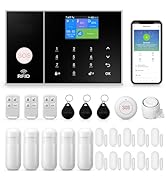 Clouree draadloze smarthome-complete systemen, wifi-thuisarmsysteem, ondersteuning voor sms-push-/...