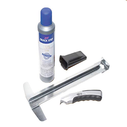 Quick Step Livyn Starter Kit - Kit d'installation en vinyle - Couteau - Barre de traction -...