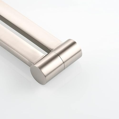 Miniatura 9 de Grifo plegable cuadrado de latón macizo montado en la pared doble interruptor plegable fregadero de cocina grifo de llenado de olla titanio oro