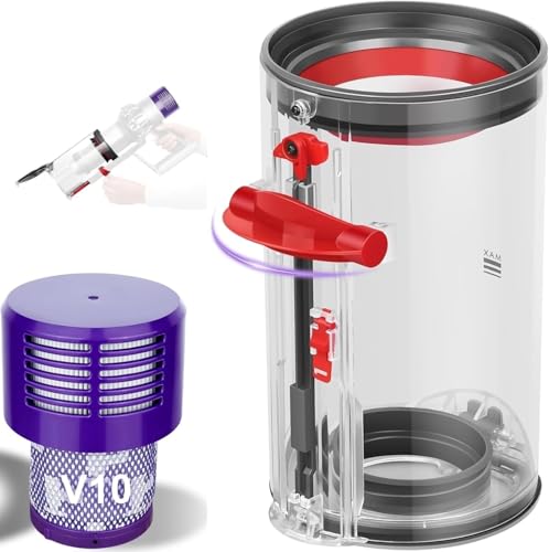 Poubelle Dyson V10 d'un geste propre - Simplifiez le nettoyage de la maison