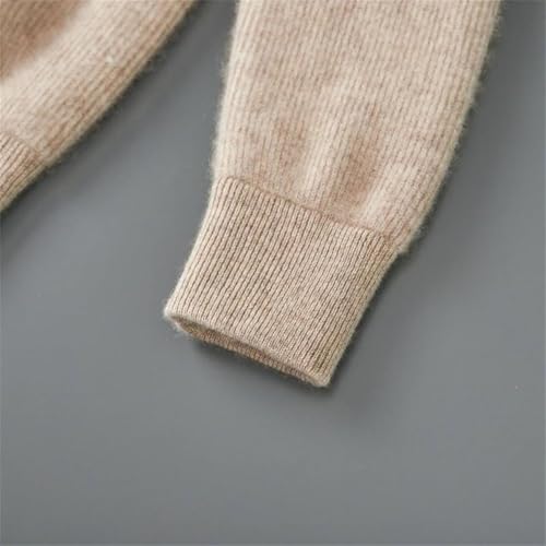 Cárdigan de punto 100% lana merino con cremallera premium para hombre 6