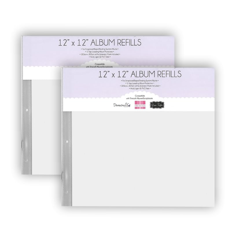 First Edition 12in x 12in Scrapbook Refills