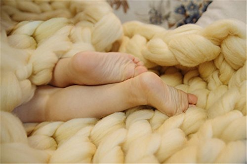 image for HomeModa Studio Non-Mulesed Chunky Wool Yarn Big Chunky Yarn Massive Y