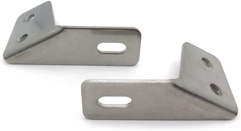 HTTMT- USMT447-005-SR- Placa de Soporte para Horquillas Fender para Alforjas compatible con H-D Touring 1985-2008 miniatura 1