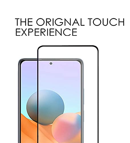 Image of HD Tempered Glass Screen Protector Compatible For Redmi Note 10T, Poco M3 Pro With Edge To Edge Coverage And Easy Installation Kit