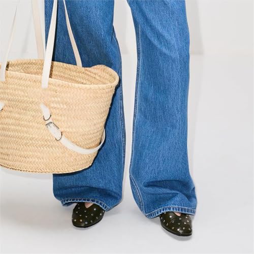 Studded Ballet Flats for Women Round Toe Low Heel Slip On Mary Jane Flat Comfortable Casual Ballerina Shoes3