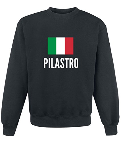 Felpa Pilastro city Black