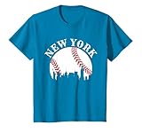 Joueur de Baseball New York City NYC NY State Game Fans T-Shirt