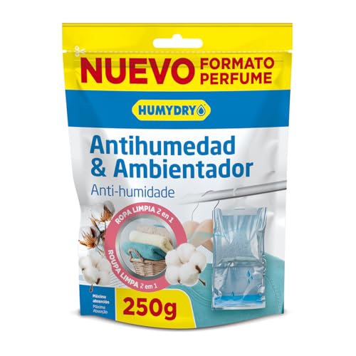 Percha ropa limpia Absorbe Humedad de Armarios Espacios de hasta 8 m2 Fragancia a Contenido: 1 unidad