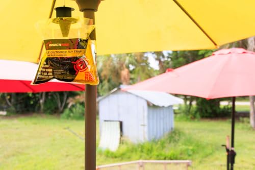 Insectifuge Armadilhas para moscas ao ar livre pacote com 4 - sacos para iscas de mosca descartáveis