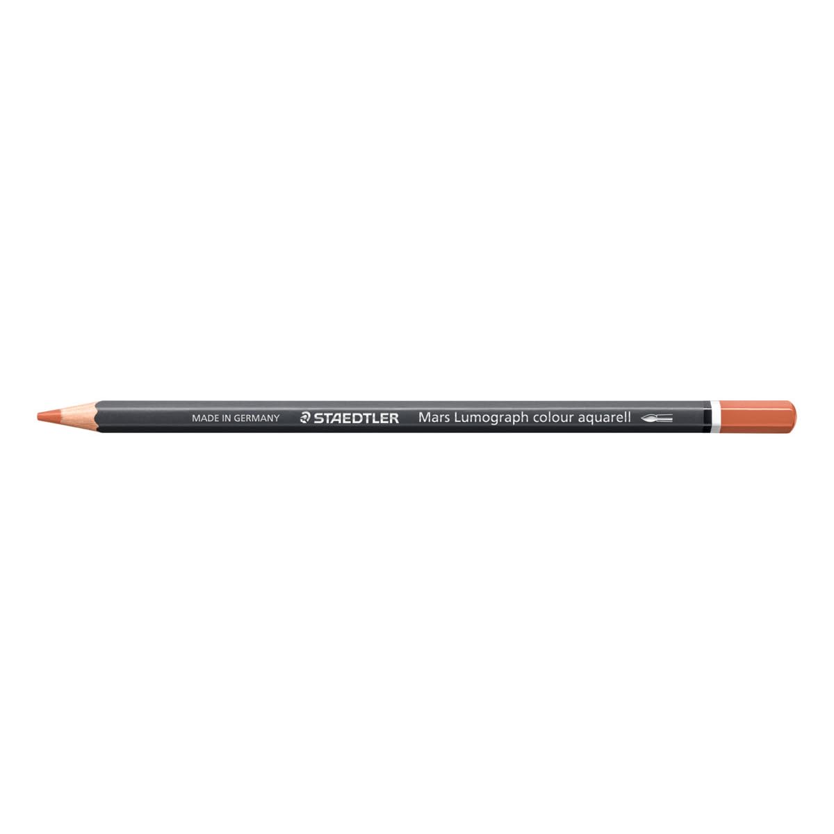 STAEDTLER Watercolour Pencil - Light Brown - Mars Lumograph Colour Aquarell - Pack of 6, 104-700 โ image 1