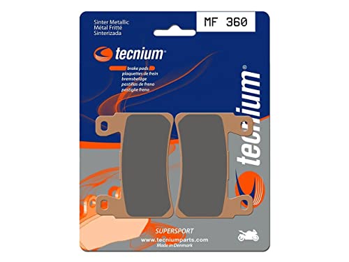Plaquettes de frein Tecnium MF360, la haute performance du métal fritté
