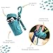 CANINE CANYON Bailey Dog Waste Bag Dispenser, Teal | Leak-Proof Holder with Clip for Leash or Belt
