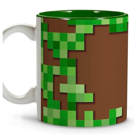LolaPix Taza Maicraft. Tazas Originales para Regalar. Regalos Frikis. Taza Cerámica. 330ml. Mine