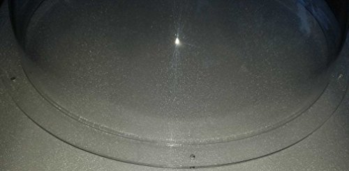 Supremetech Acrylic Dome/Plastic Hemisphere - Clear - 14" Diameter, 3/4" Flange With Pre-Drilled Holes #TOP4