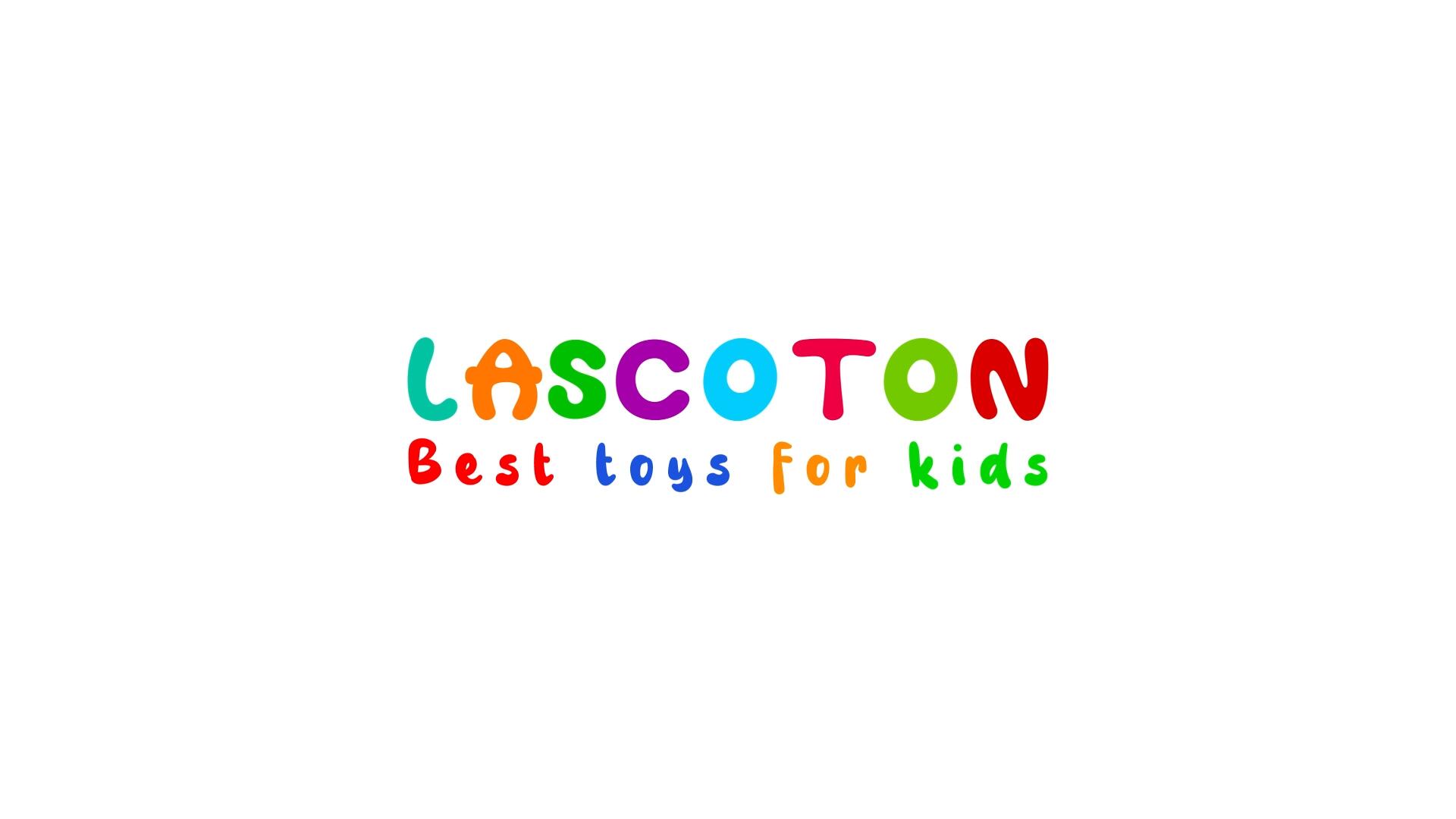 LASCOTON Toys for 1 2 3 Year Old Girl, 5-in-1 Carrier Truck for Toddler Girl, Friction Power Toy Cars with Light & Sound, Birthday Gifts, Pink