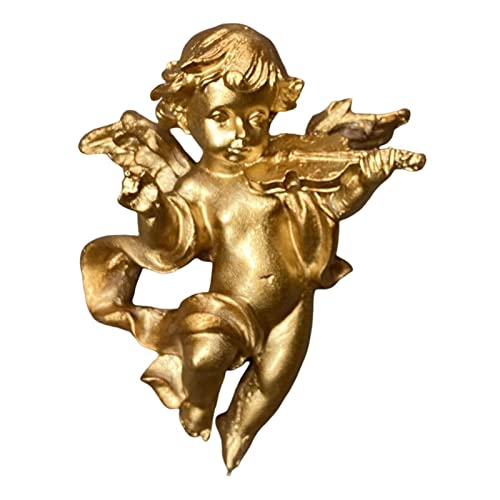 Kesoto 127025B546D2F96D7DFFF4B764ECF093 Bothyi Creative Angel Statue Wall Sculpture Cherub Hanging Resin Crafts Ornaments Collectible thumb #2