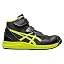 black/neon lime