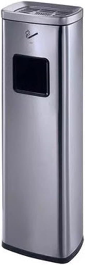 Ashtray Trash Can Stainless Steel Smoke Extinguishing Pillar Ash Pillar Vertical Trash Ashtray Hotel Mall Smoking Room Outdoor Outdoor Ashtrays for Cigarettes (Color : C1)