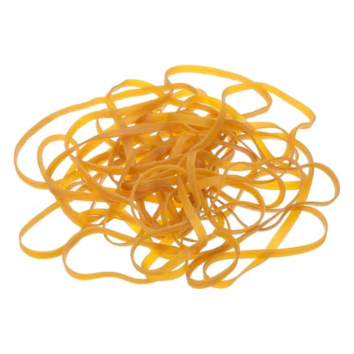 Bandas elasticas de goma 25 cm x 6 mm suministros de oficina uxcell gomas amarillas