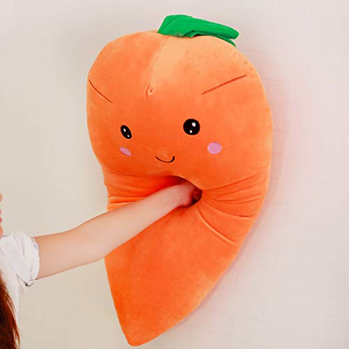 ASkinds Cartoon Carrot Plush Toy Cute Carrot Shape Pillow Stuffed Carro t Toy Soft Doll for Kids Girls - Image 5