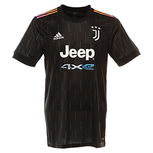 adidas Men's 2021-22 Juventus Away Jersey (Black, Large), GS1438