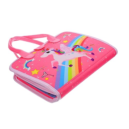 Totority 2 Conjuntos De Feltro Placa De Aprendizagem Vestido Aprendizagem Brinquedos Bebê Livro Sile