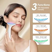 RNAIX Portable Neck Facial Massager, Constant Temperature Heat & Vibration, USB Rechargeable 3 Speeds, Relieve Fatigue, Accelerate Skincare Absorption — image 2