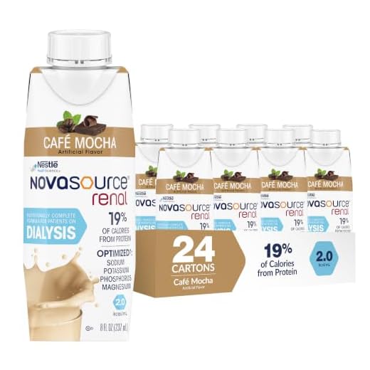 NOVASOURCE RENAL, Café Mocha 24 x 8 fl oz Carton