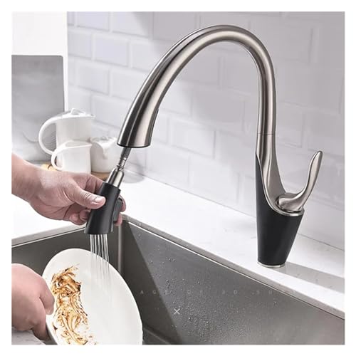 Grifo de cocina extraíble fácil de instalar para eliminar salpicaduras 4