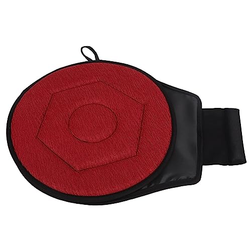 Image of Semme 360 Degree Rotating Car Cushion for Elderly Pregnant Woman Children, Portable Round Seat Pad, Rotating Car Swivel Seat Cushion, Rotatory Chair Pad (Burgundy)
