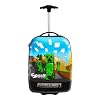 Bioworld Minecraft Cliffside Creepers Youth 18 2-Wheeled Hardside Luggage