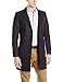 Nautica Men's 3 Button Wool Blend 37 Inch Topcoat