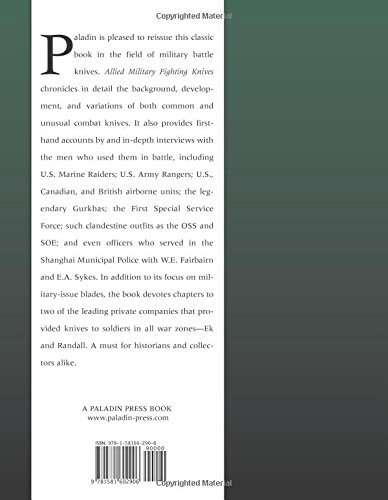 Allied Military Fighting Knives: And the Men Who Made Them Famous      Paperback – January 1, 2002