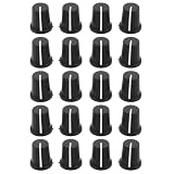 CANIGHT DJ Mixer Regler 6 mm Kunststoff Drehknöpfe 20 Stück mit Pflaumenblüte für stufenlose Lautstärkeregelung bei Konsolen