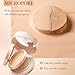 2in1 Air Cushion BB Cream, Double Layer Cushion Foundation, Oil-Control Setting Powder, Concealer Full Coverage, Long-Lasting and Even For All Skin Types, Color Changing Foundation (Natural Color)