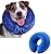 Emwel Pet Inflatable Collar for Dogs and Cats, Comfy Dog Protective Cone for Recovery, Inflatable Basic Dog Collars, Medium