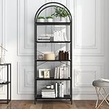 tall pine bookcase with drawers - Almacenamiento espacioso: featuring cinco terceros con 13 pulgadas de espacio entre cada shelf, this tall bookshelf maximizes vertical space, offering amplio space for storing books, files, photos and household items