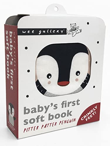 Wee Gallery Pitter Patter Penguin Soft Book