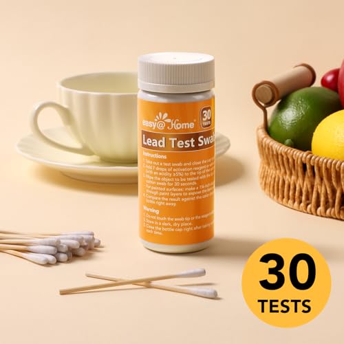Easy@Home Lead Test Kit – 30 Rapid Testing Swabs with 30‑Second Colour‑Change Results. at Home Lead Test Kits Use for Paint, Toys, Dishes, Metals, Ceramic, Wood #EZLT-S:30 - Thumbnail 7