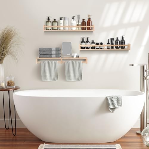 Juego de 3 estantes de pared para cuarto de bebé - 50% de descuento