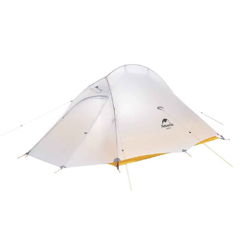 Naturehike Double Camping 10D Ultralight Outdoor Camping Hiking Rain-Proof Wind-Resistant Tent NH19ZP017