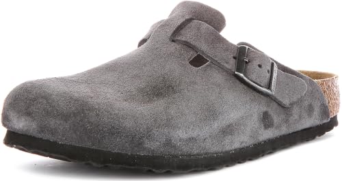 Image of Birkenstock Men's Boston Clog - Suede