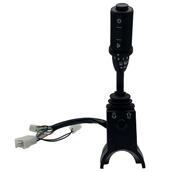 701-21202 Lights Wiper Column Switch Right Hand 701.21202 Combination Switch Compatible for JCB Backhoe Loader 1600B 1600B-2WD 1600B-4WD 1700B 1700B-2WD 1700B-4WD 2CX 3CX 3CX-2 3CX-4 4CX