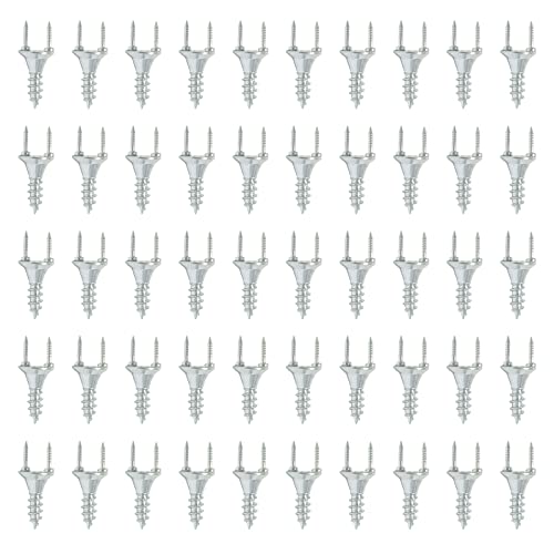 Clous de plinthe double tête pour stopper les fixations visibles sur bois massif - Lot de 50