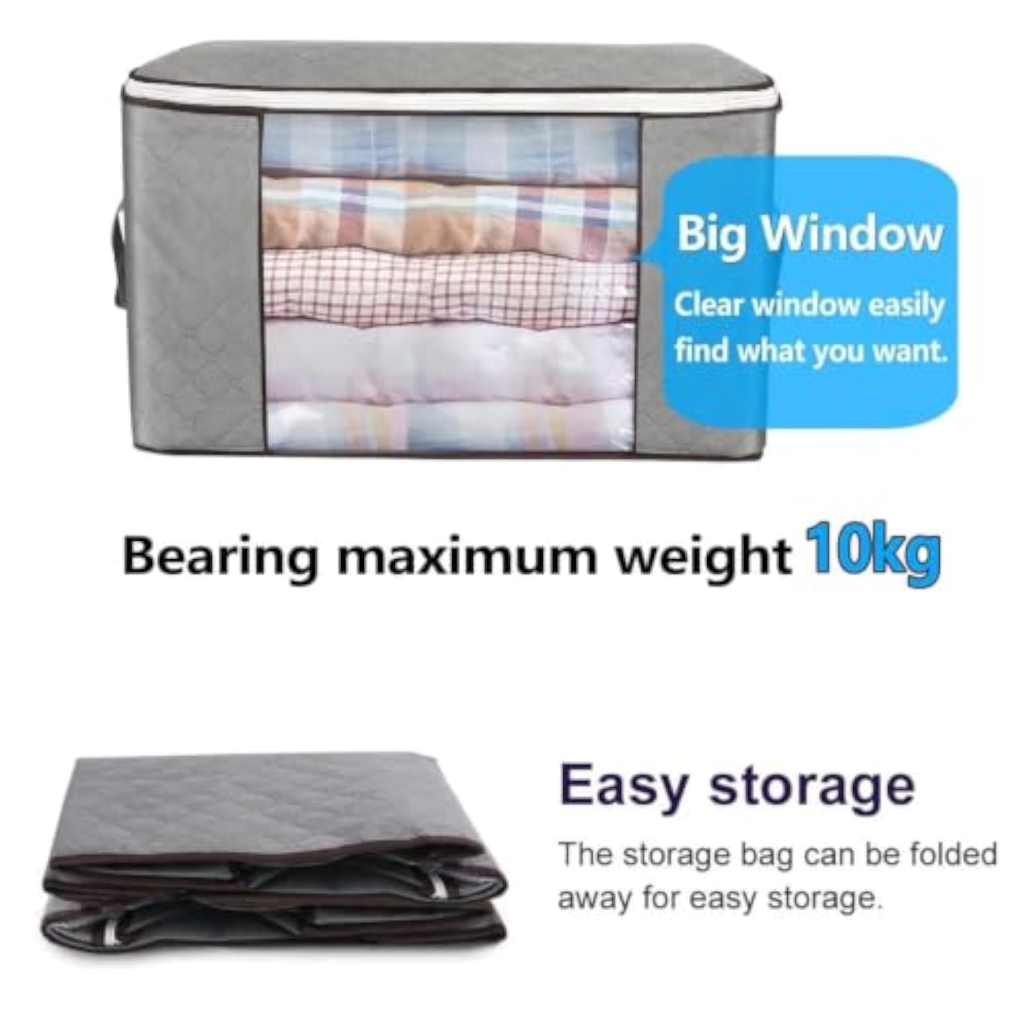 Multipurpose Foldable Travel Storage Bag for Clothes and Essentials